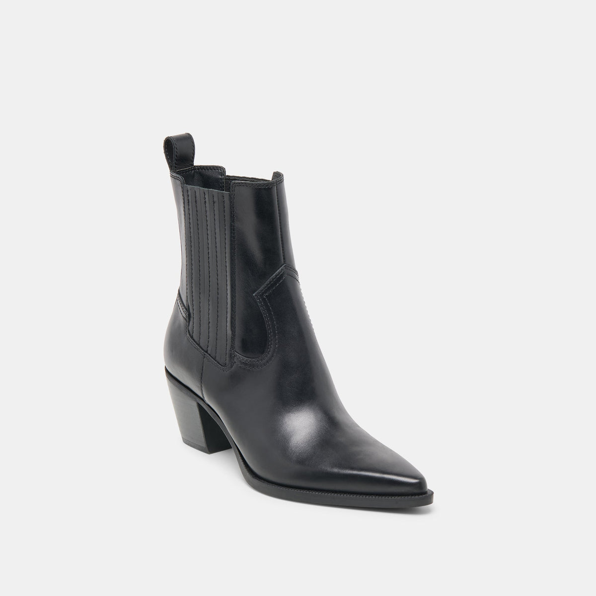 Slim Black Leather Booties | Dolce Vita Discount
