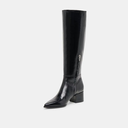 Kirson Black Leather Boots | Dolce Vita Everyday