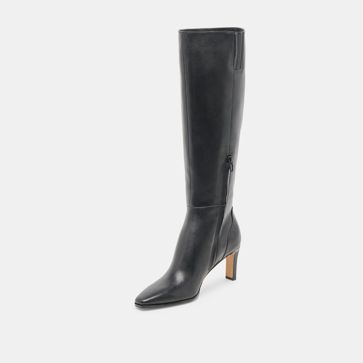 Emmi Black Leather Boots | Dolce Vita Best Price