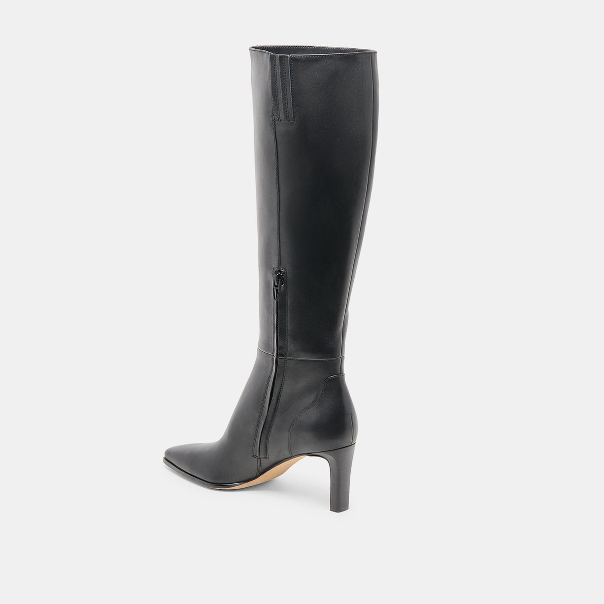 Emmi Black Leather Boots | Dolce Vita Best Price