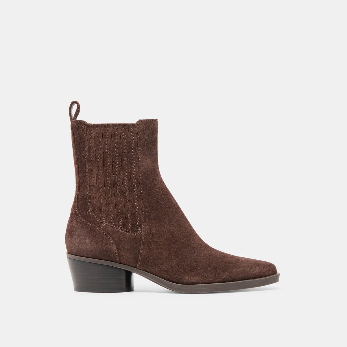 Faint H2O Waterproof Dk Brown Suede Booties | Dolce Vita Best Seller