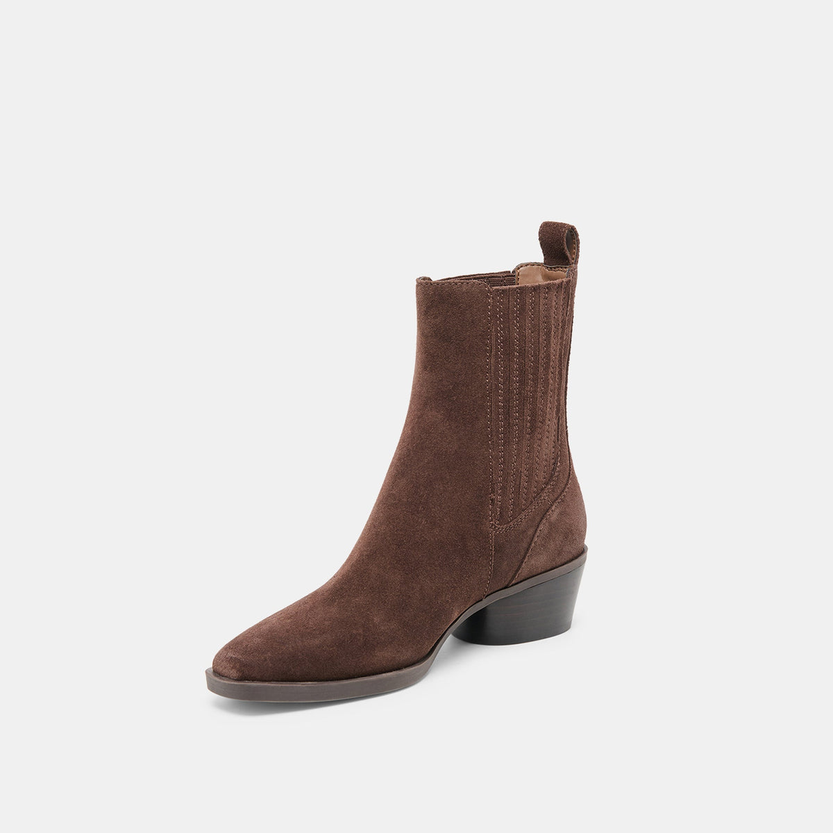 Faint H2O Waterproof Dk Brown Suede Booties | Dolce Vita Best Seller