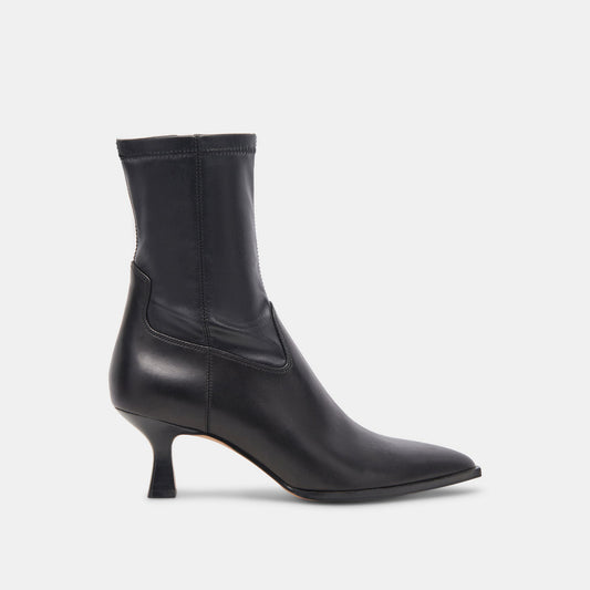 Arya Black Leather Boots | Dolce Vita Deals