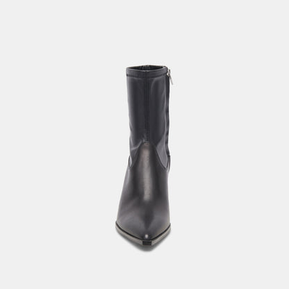 Arya Black Leather Boots | Dolce Vita Deals
