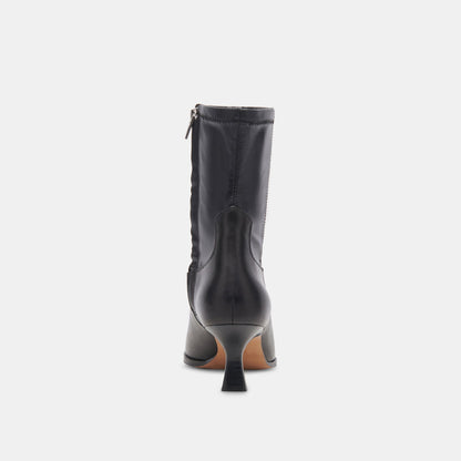 Arya Black Leather Boots | Dolce Vita Deals