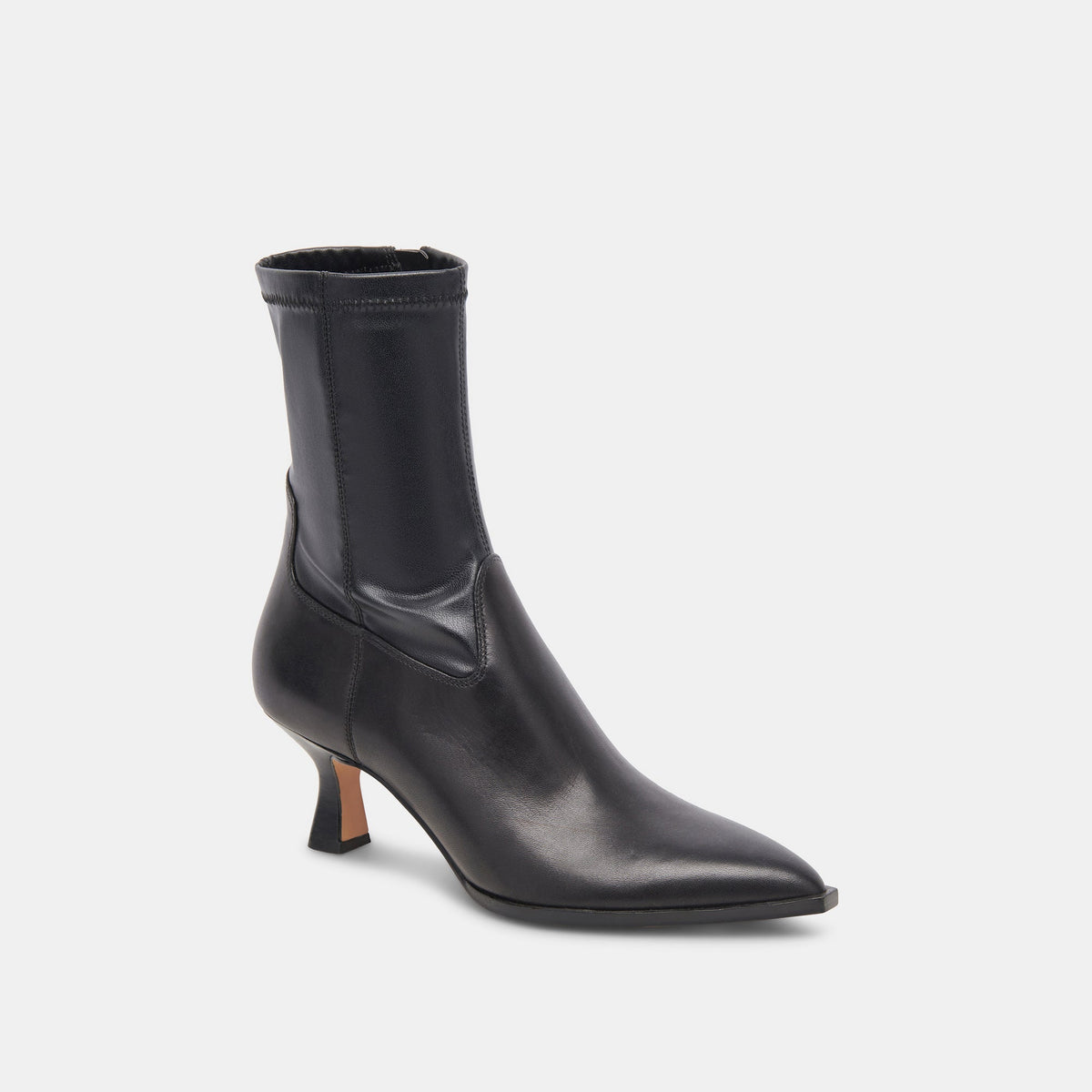 Arya Black Leather Boots | Dolce Vita Deals