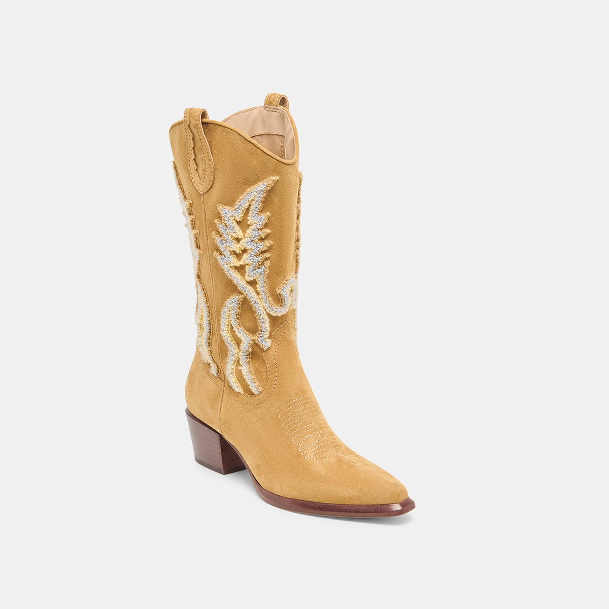 Vila Caramel Suede Boots | Dolce Vita Popular