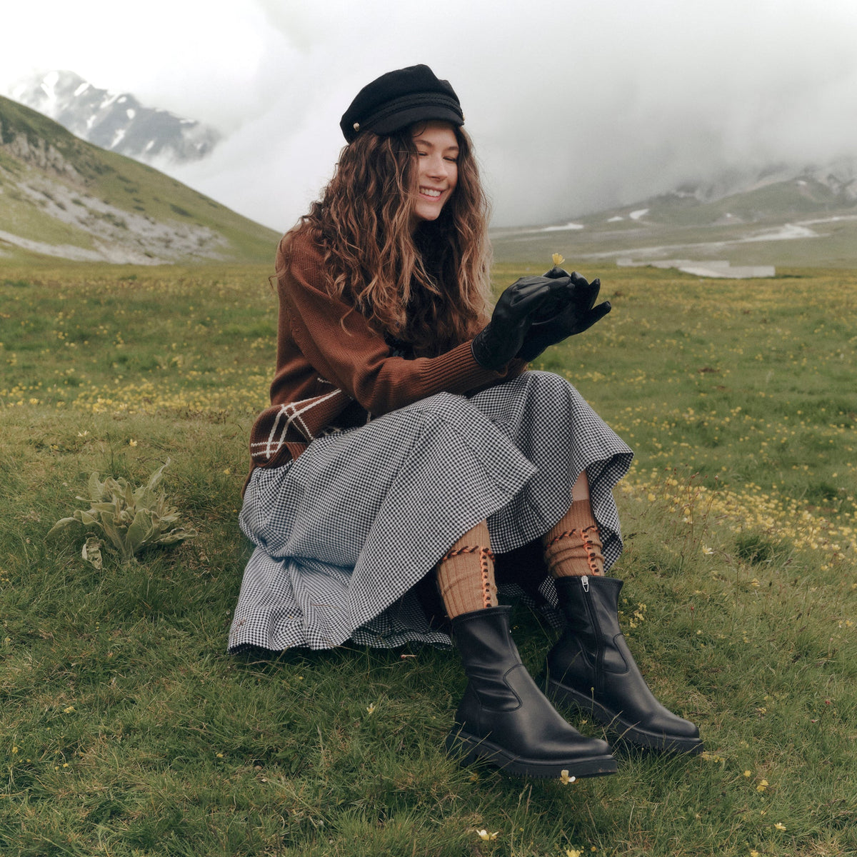 Simaya H2O Waterproof Black Leather Boots | Dolce Vita Trending