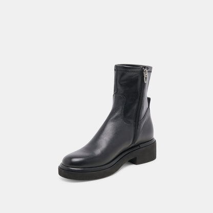 Simaya H2O Waterproof Black Leather Boots | Dolce Vita Trending