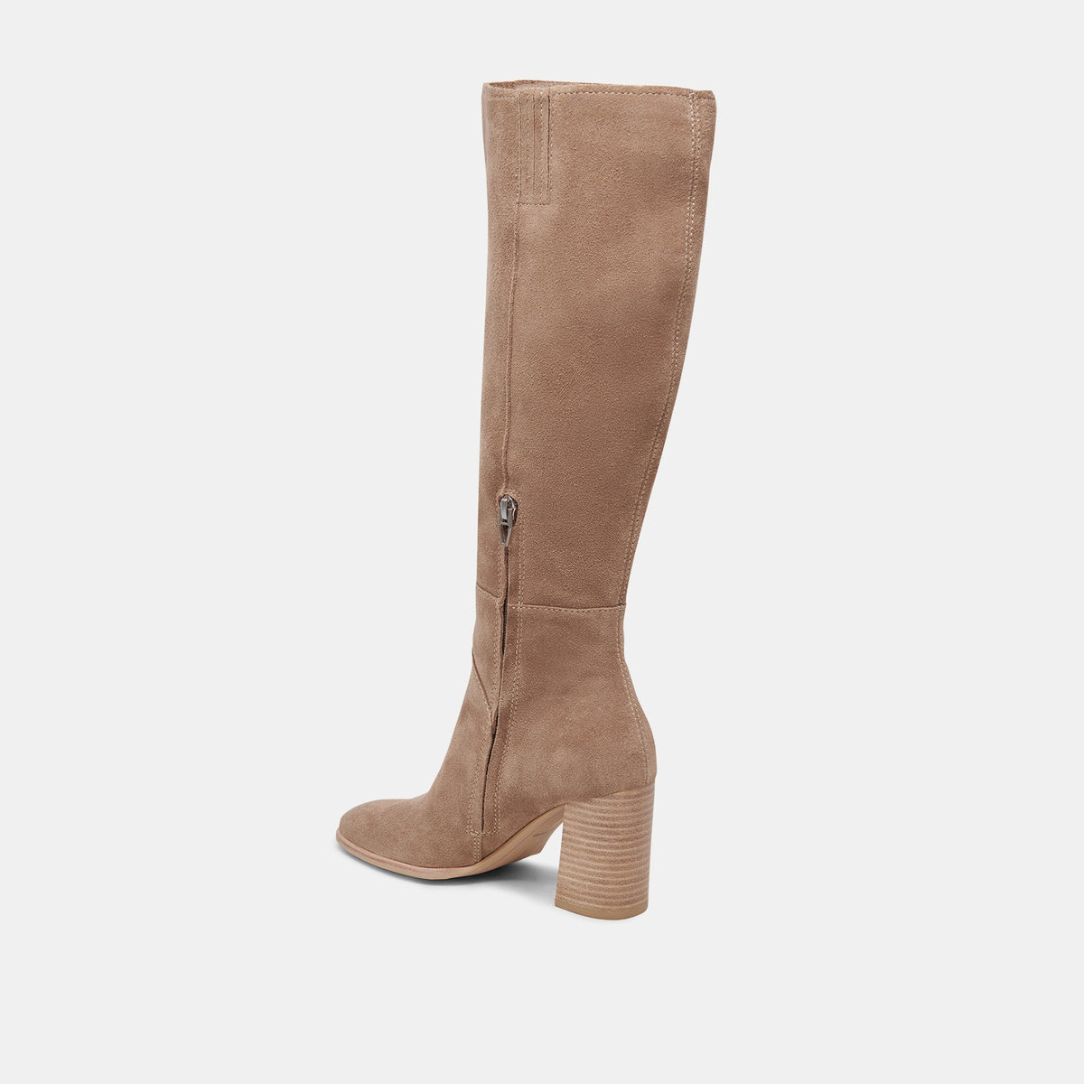 FYNN Boots Truffle Suede | Knee-High Truffle Suede Boots
 – Dolce Vita | Dolce Vita Quality