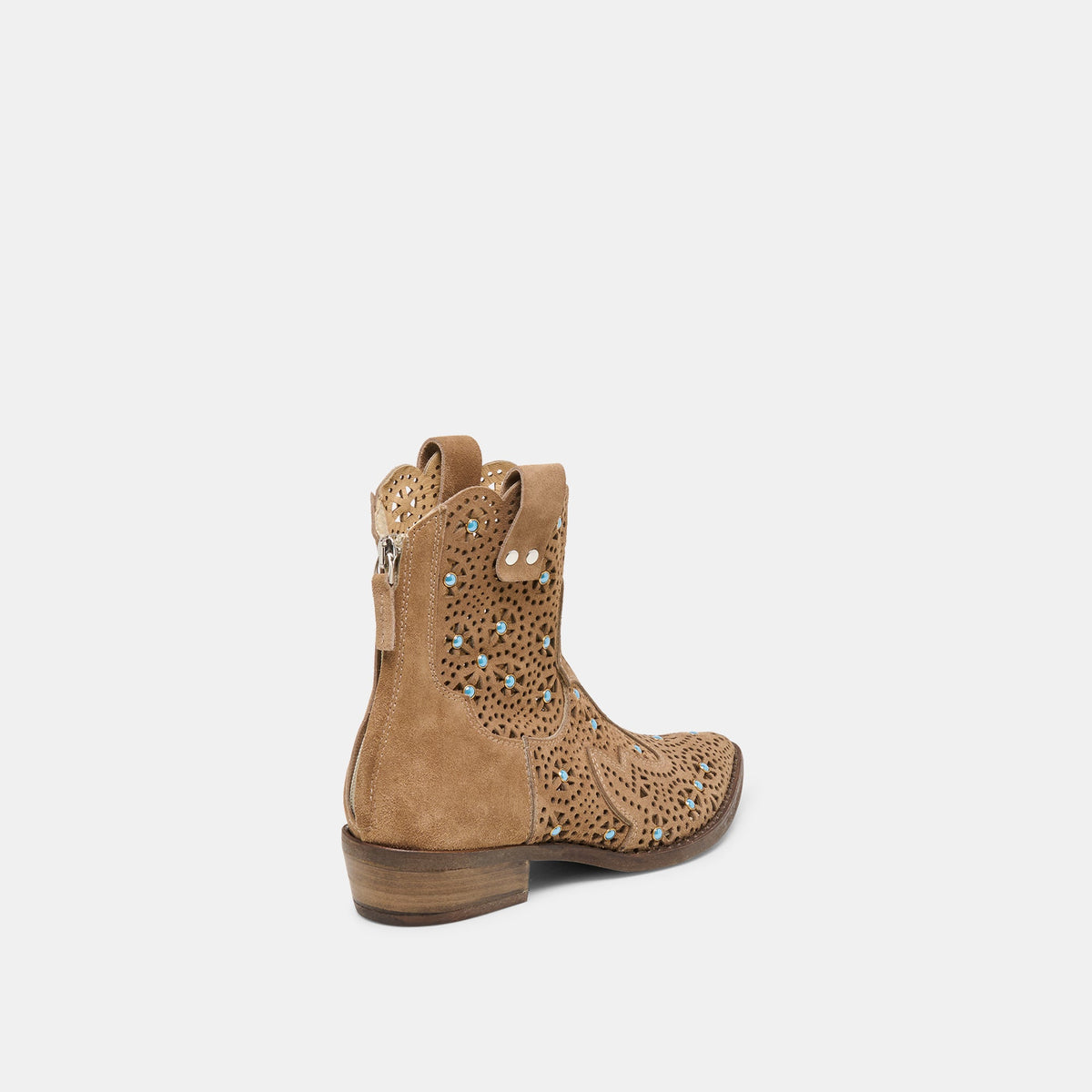 Oakly Mushroom Suede Booties | Dolce Vita Signature