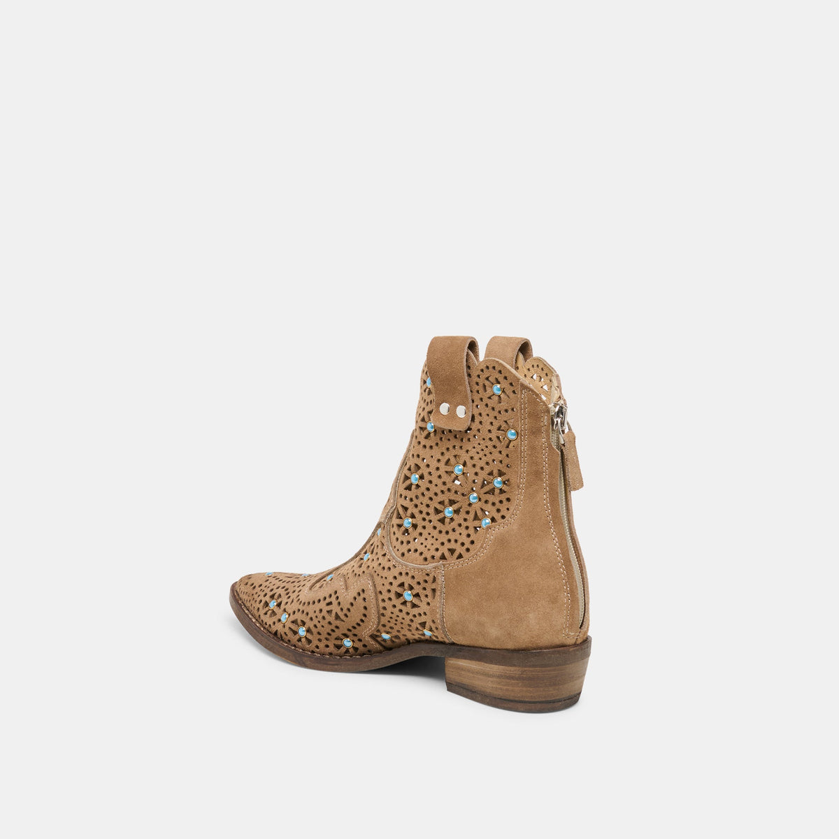 Oakly Mushroom Suede Booties | Dolce Vita Signature