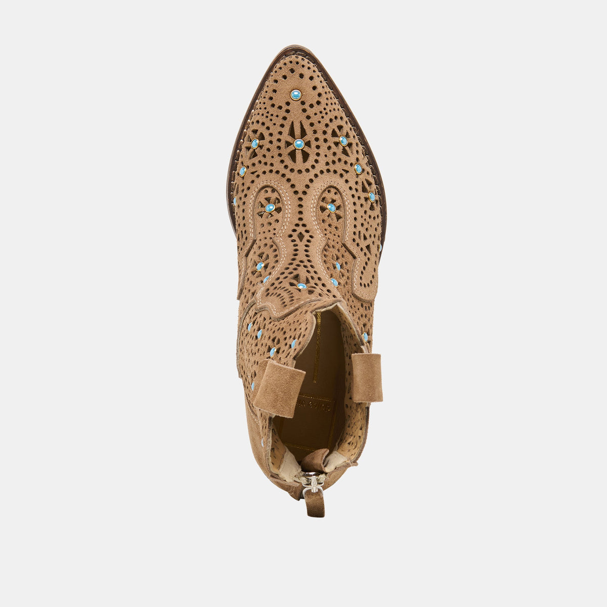 Oakly Mushroom Suede Booties | Dolce Vita Signature