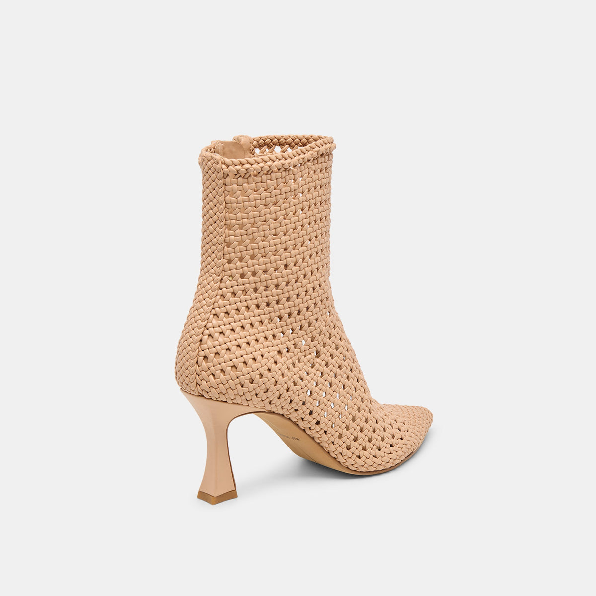Embry Lt Tan Woven Stella Booties | Dolce Vita Best Seller
