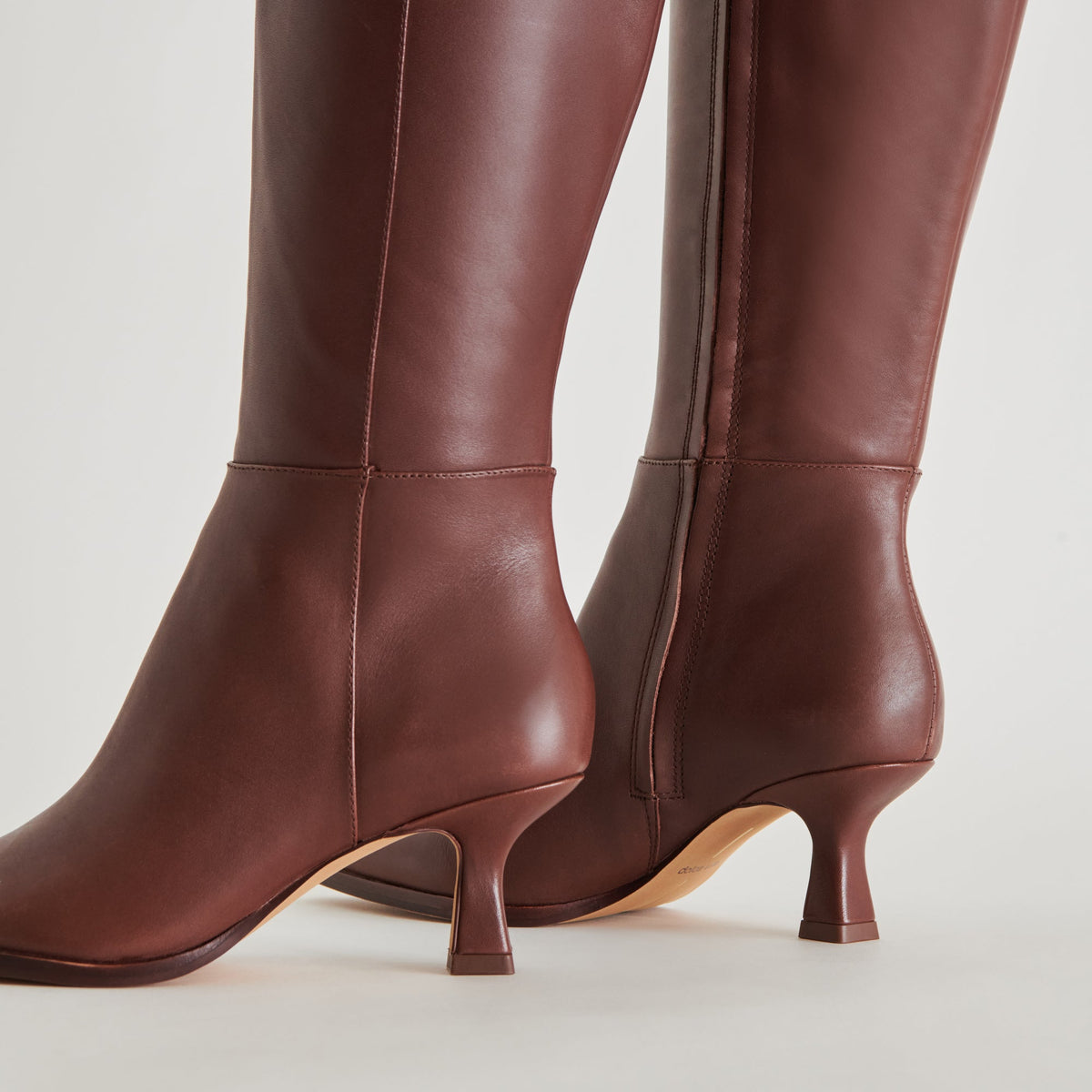 Auggie Extra Wide Calf Chocolate Boots | Leather Wide Calf Boots
 – Dolce Vita | Dolce Vita Top Pick
