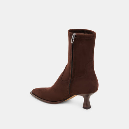 Arya Boots | Dark Brown Stella Suede Boots by Dolce Vita | Dolce Vita Customer Favorite