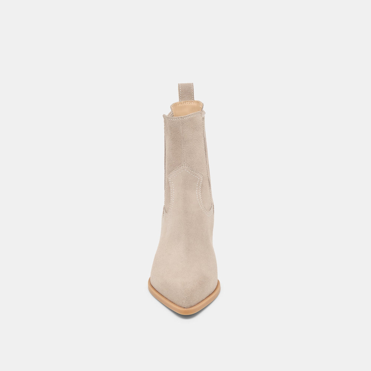 Slim Taupe Suede Booties | Dolce Vita Essential