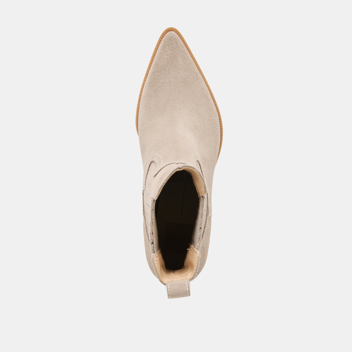 Slim Taupe Suede Booties | Dolce Vita Essential