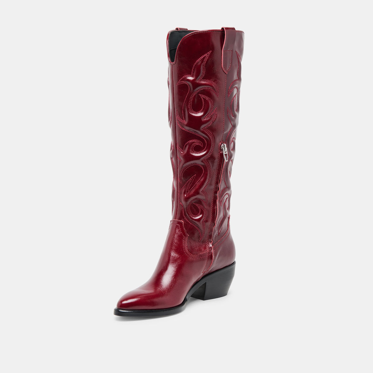 Mirla Oxblood Leather Boots | Dolce Vita Premium