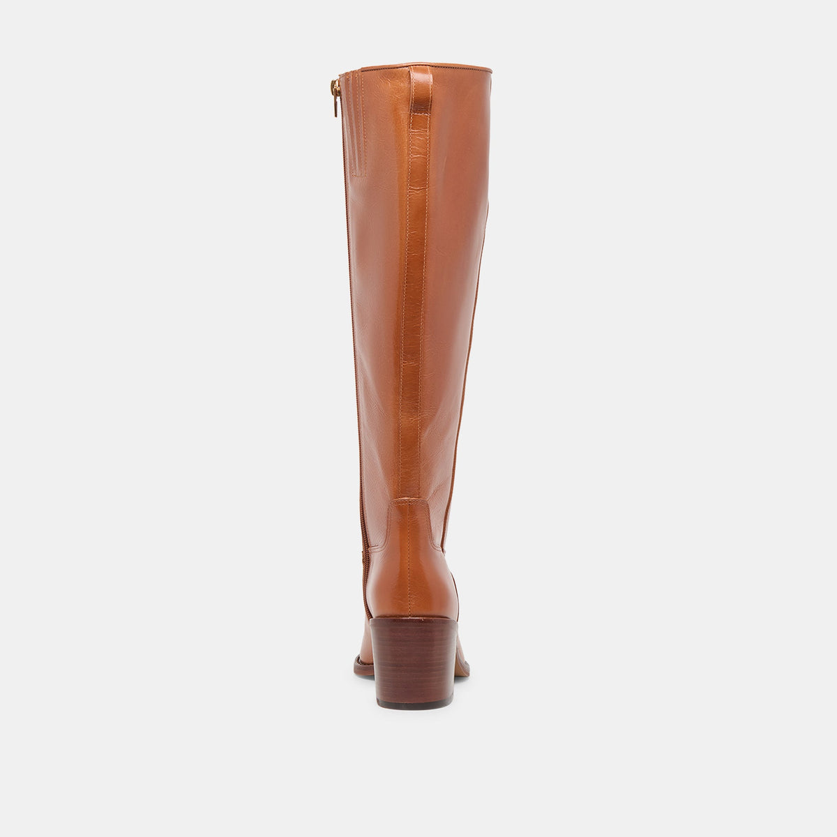 Lucyle Tan Leather Wide Calf Boots | Dolce Vita Sale