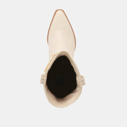 Vila Ivory Leather Boots | Dolce Vita Trending