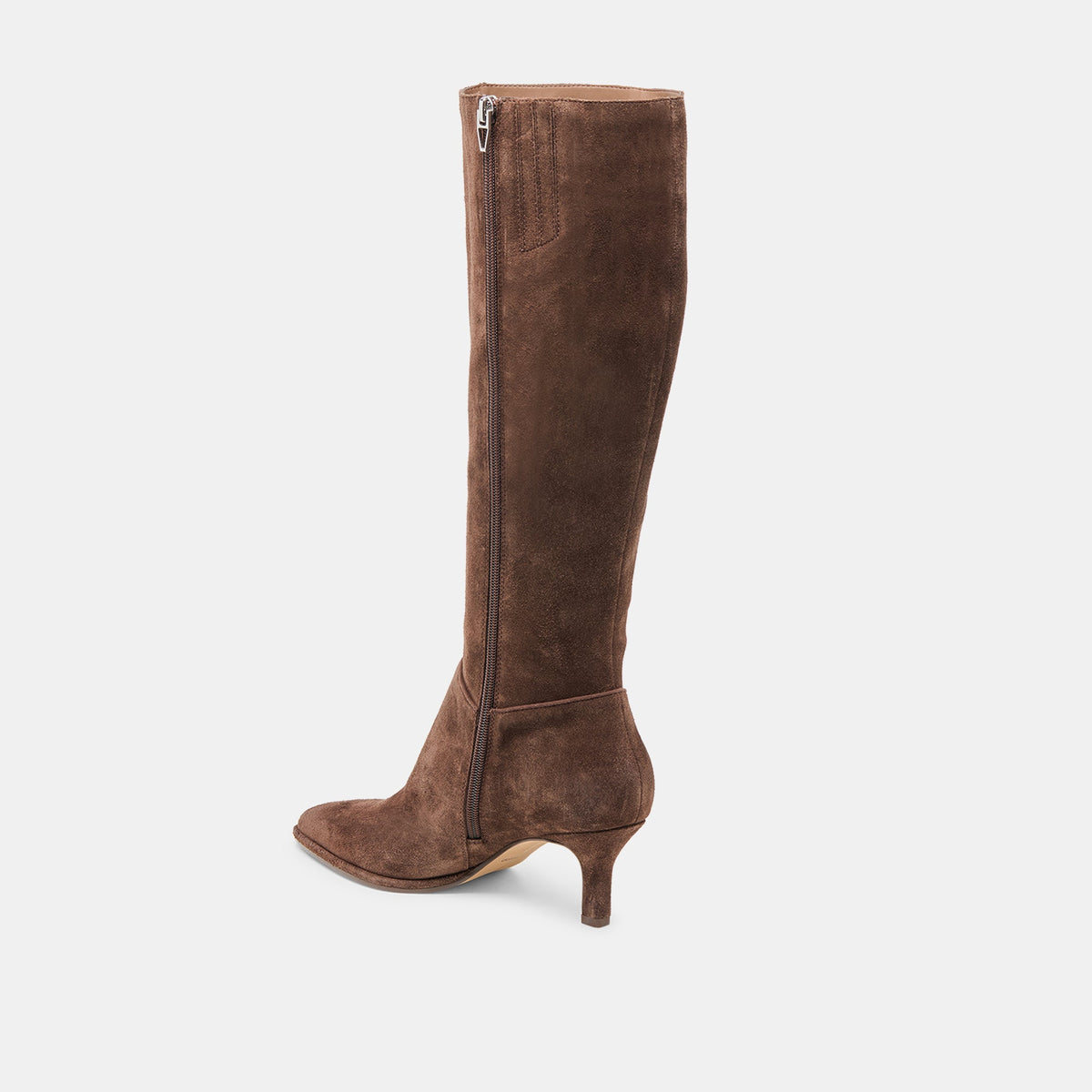 Aldy Dk Brown Suede Boots | Dolce Vita Latest