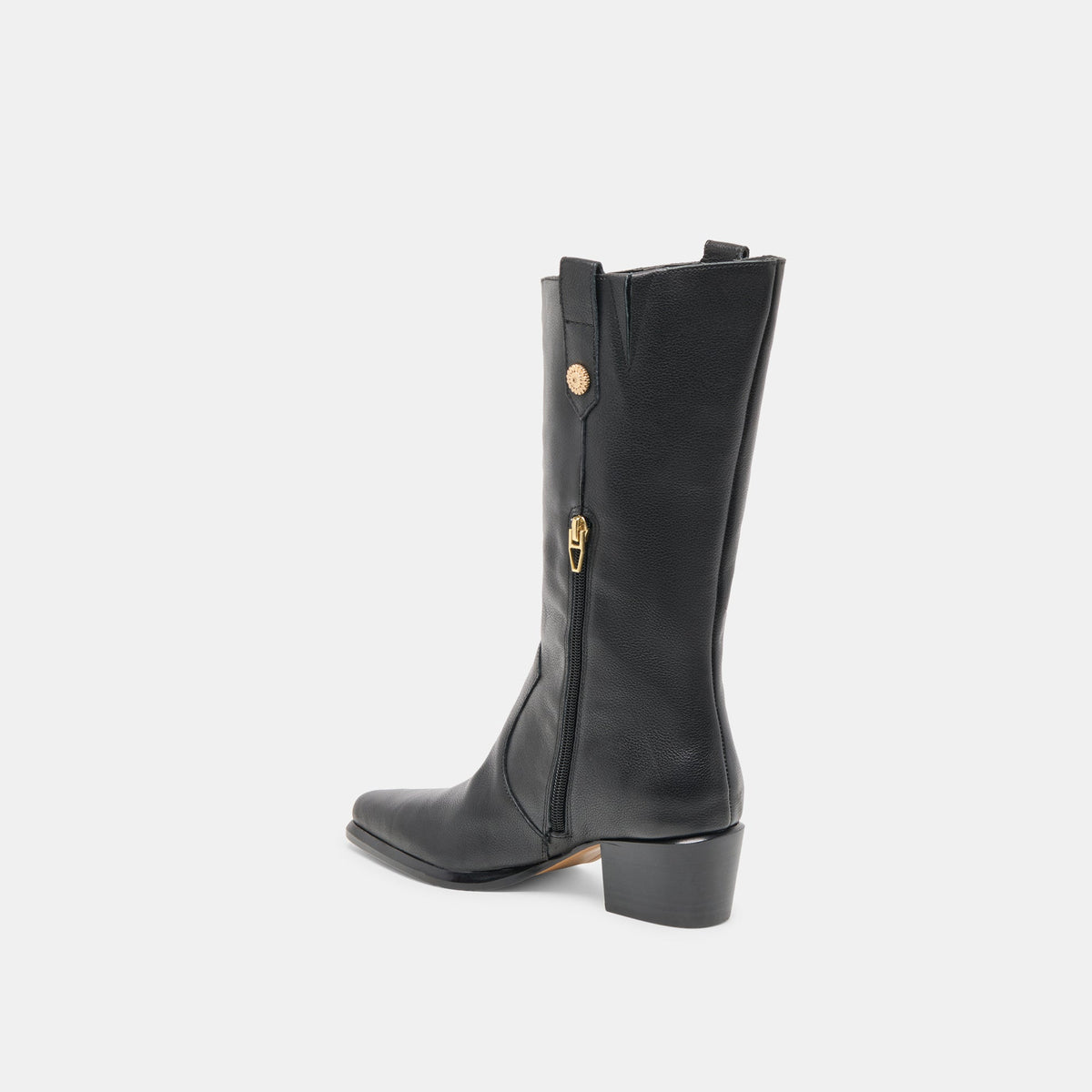 Vern Black Leather Boots | Dolce Vita Classic