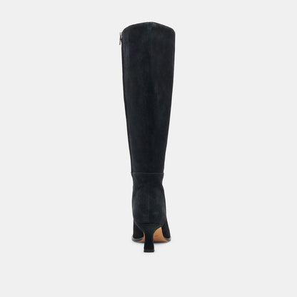 Auggie Boots | Onyx Suede Boots by Dolce Vita | Dolce Vita Best Seller
