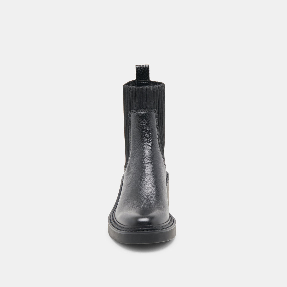 Hilora H2O Waterproof Black Leather Boots | Dolce Vita Essential