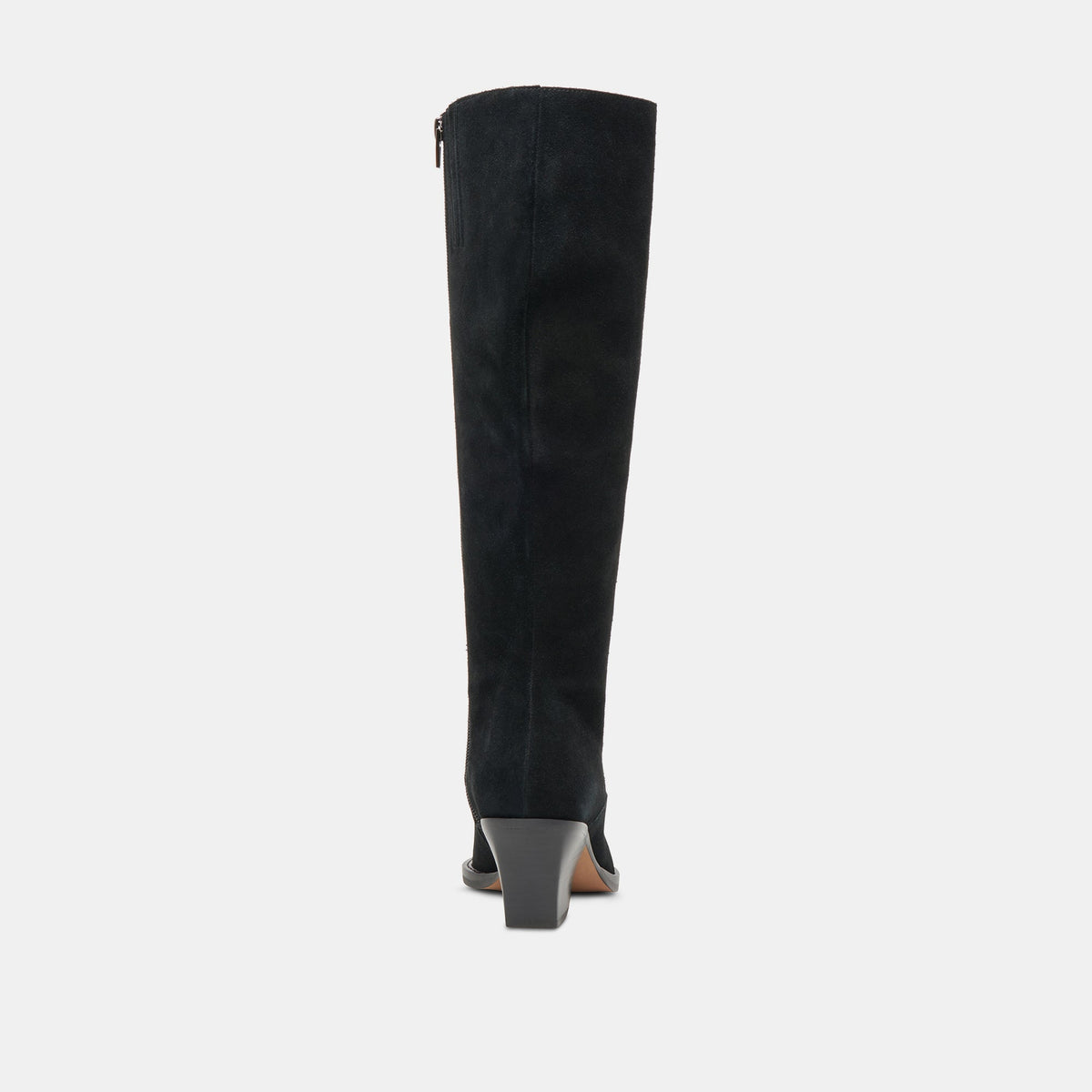 RAJ Wide Calf Boots Onyx Suede | Women's Onyx Suede Knee-High Boots
 – Dolce Vita | Dolce Vita Top Pick