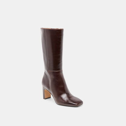 Riggs Chocolate Leather Boots | Dolce Vita Special Offer