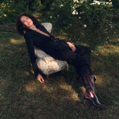 Riggs Chocolate Leather Boots | Dolce Vita Special Offer