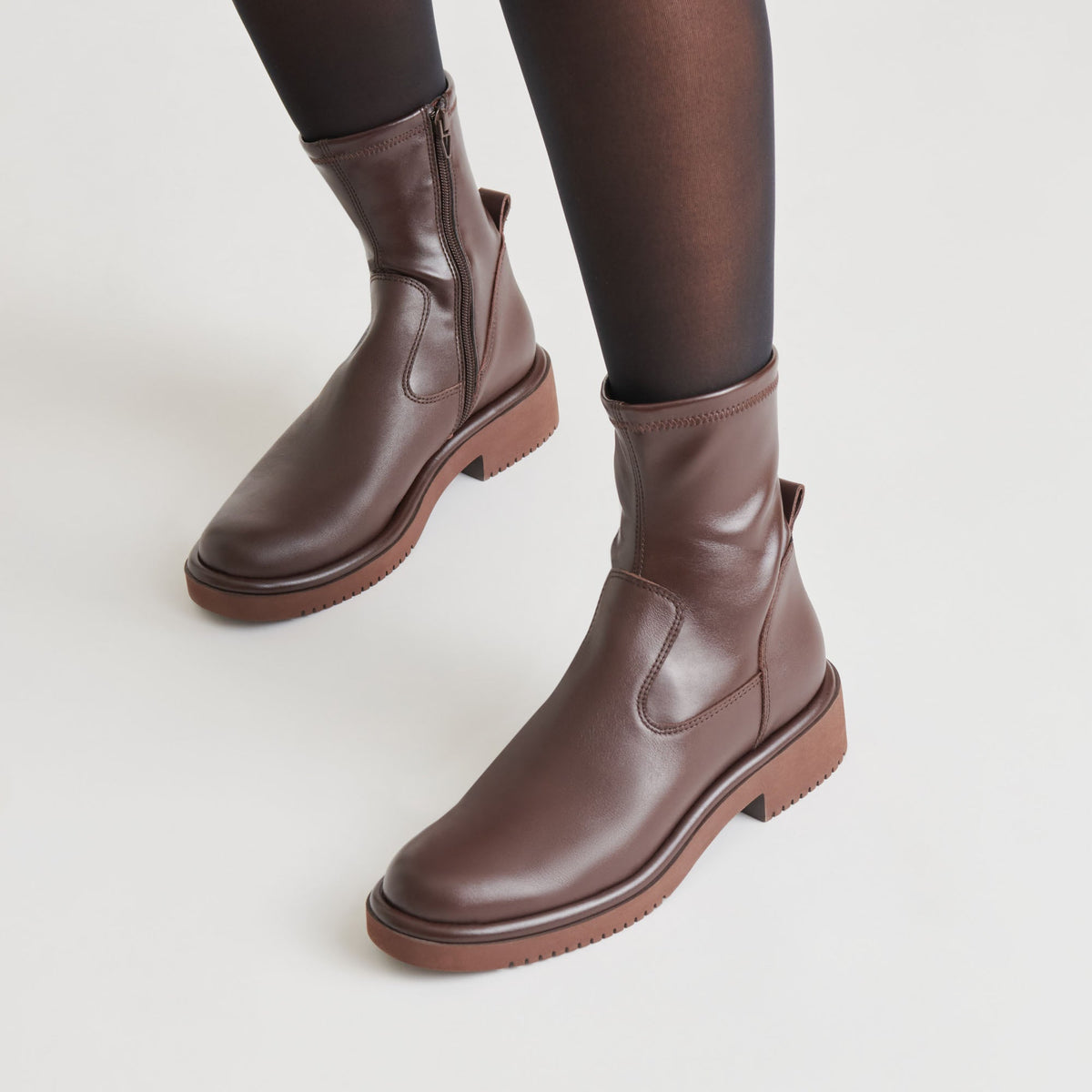 Simaya H2O Waterproof Mahogany Leather Boots | Dolce Vita Best Price