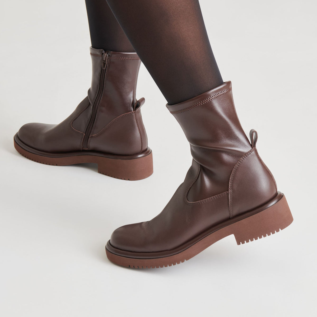 Simaya H2O Waterproof Mahogany Leather Boots | Dolce Vita Best Price