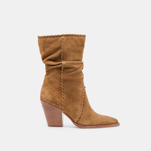 Julith Lt Brown Suede Boots | Dolce Vita Best Seller