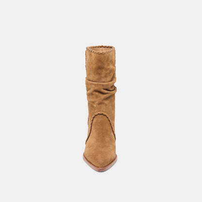 Julith Lt Brown Suede Boots | Dolce Vita Best Seller