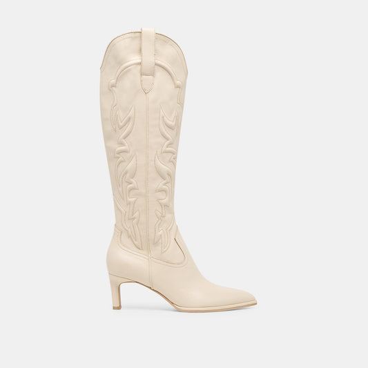 Alisa Creme Leather Boots | Dolce Vita Discount