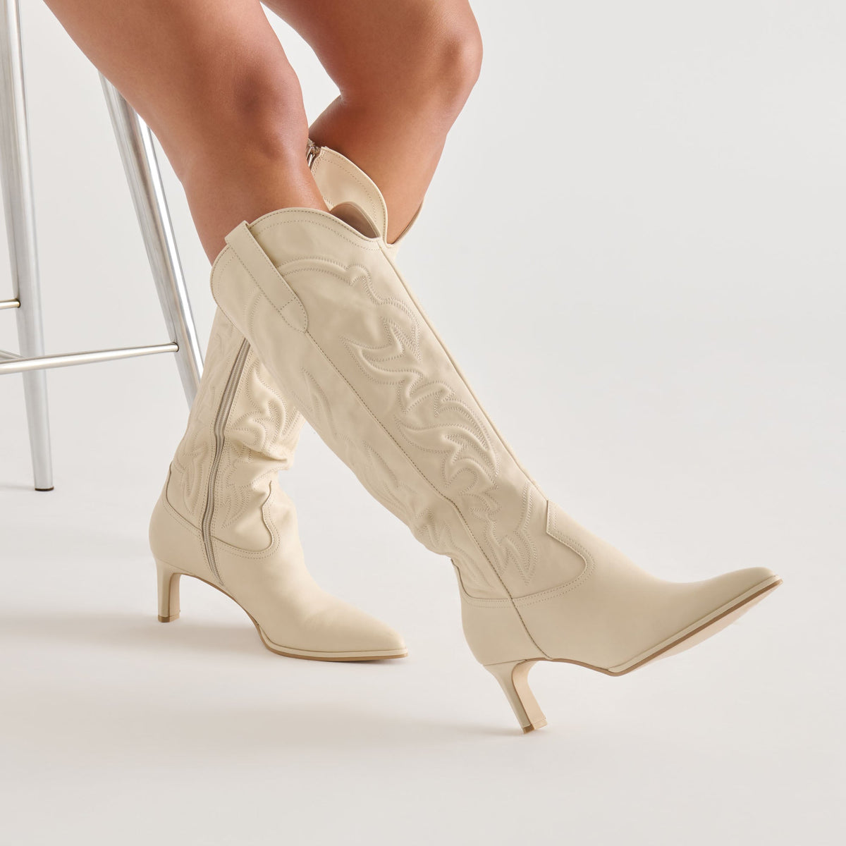 Alisa Creme Leather Boots | Dolce Vita Discount