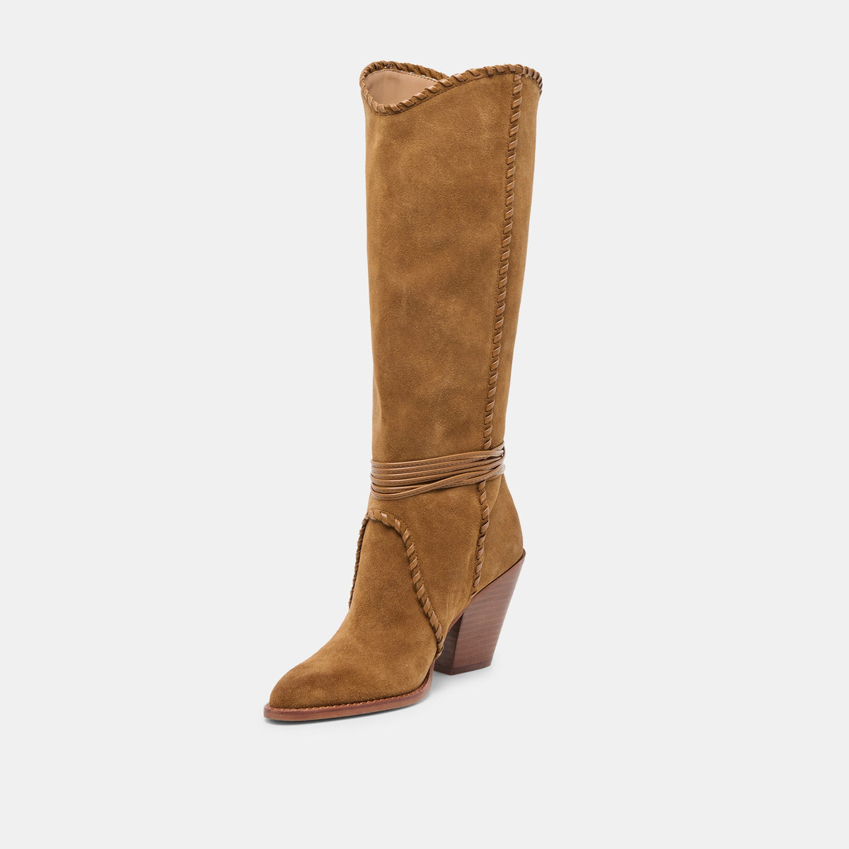 Jody Lt Brown Suede Boots | Dolce Vita Hot Sale