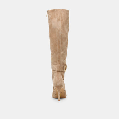 Kinzy Camel Suede Boots | Dolce Vita Exclusive