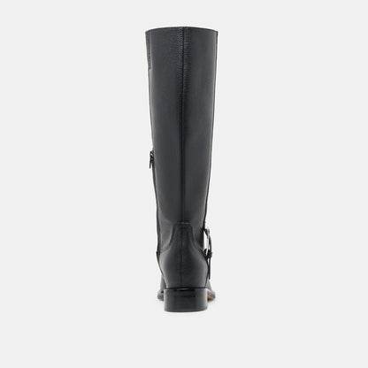 Kilian H2O Waterproof Black Leather Wide Calf Boots | Dolce Vita Recommended