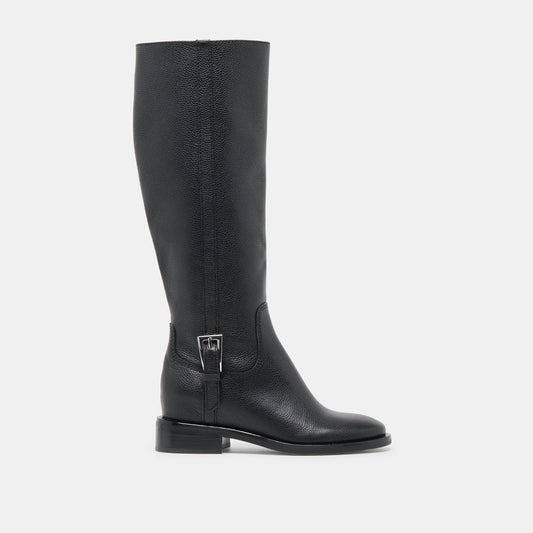 Kilian H2O Waterproof Black Leather Boots | Dolce Vita Signature
