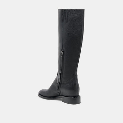Kilian H2O Waterproof Black Leather Boots | Dolce Vita Signature