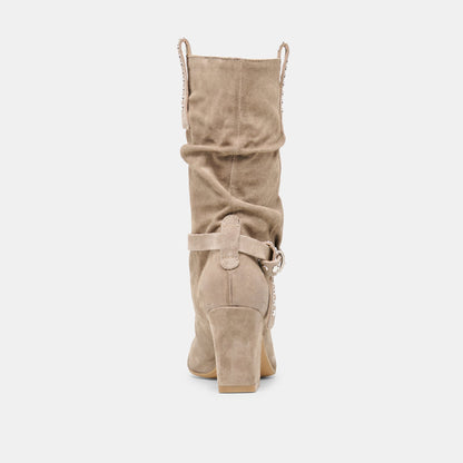 Morla Taupe Suede Boots | Dolce Vita Discount