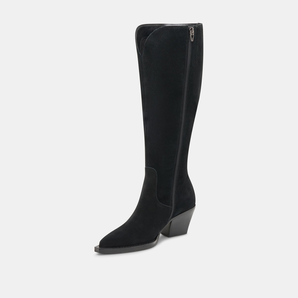 Raj Extra Wide Calf Onyx Suede Boots | Suede Wide Calf Boots
 – Dolce Vita | Dolce Vita Everyday