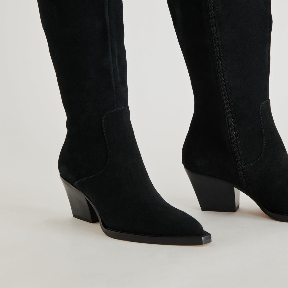 Raj Extra Wide Calf Onyx Suede Boots | Suede Wide Calf Boots
 – Dolce Vita | Dolce Vita Everyday