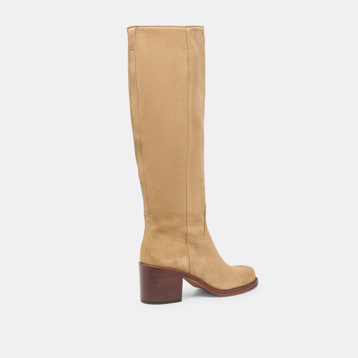 Lucyle Wide Calf Dk Taupe Suede Boots | Dolce Vita Sale