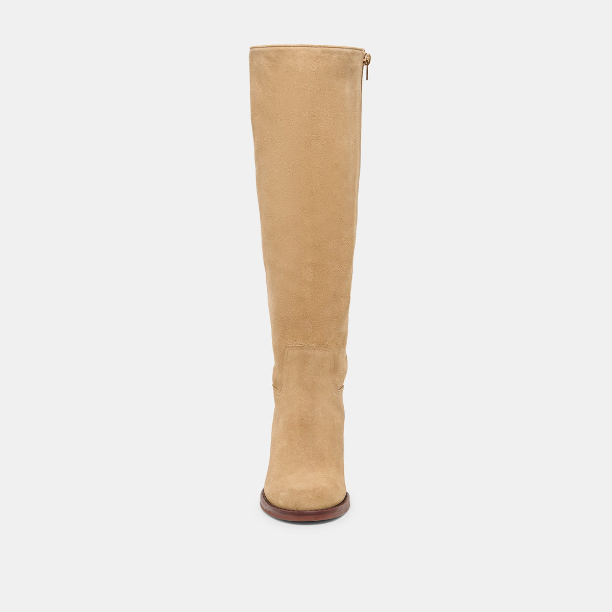Lucyle Wide Calf Dk Taupe Suede Boots | Dolce Vita Sale