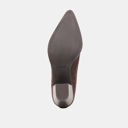 Slim Mahogany Suede Booties | Dolce Vita Discount