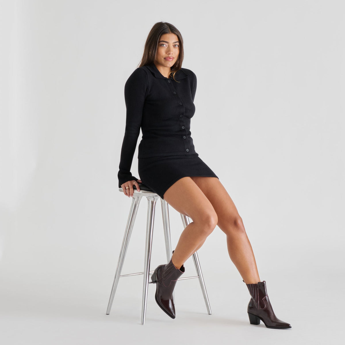 Slim Mulberry Crinkle Patent Booties | Dolce Vita Smart Buy